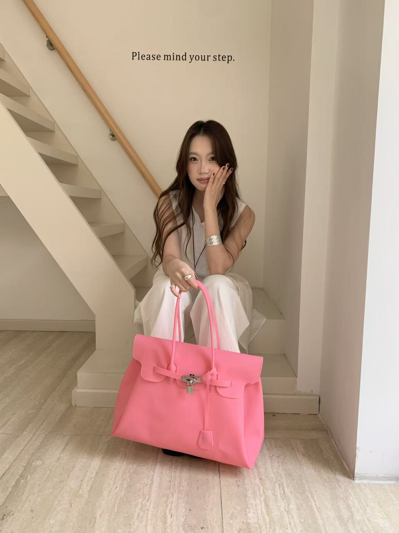 ビッグ無地トートバッグ | 詳細画像10