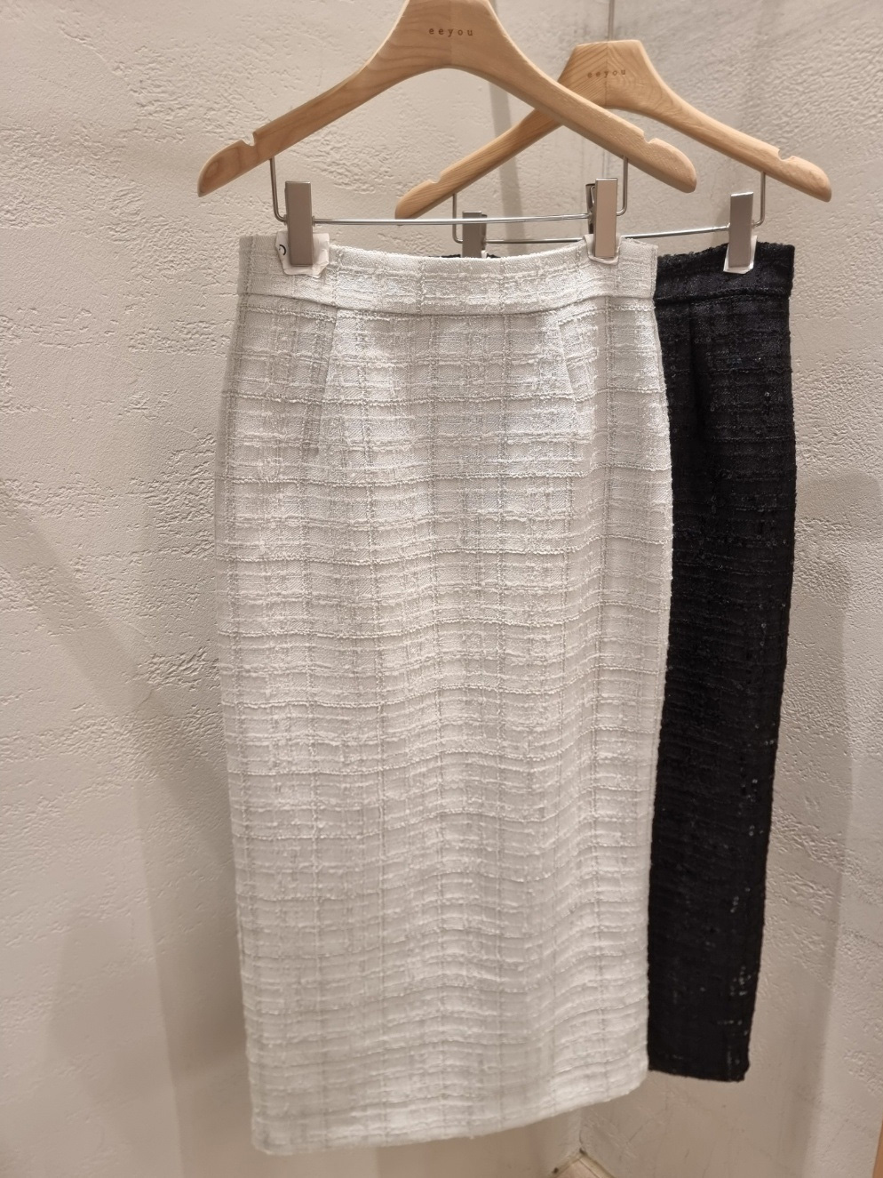 ツイードスパンコールスリットロングスカート | 詳細画像16