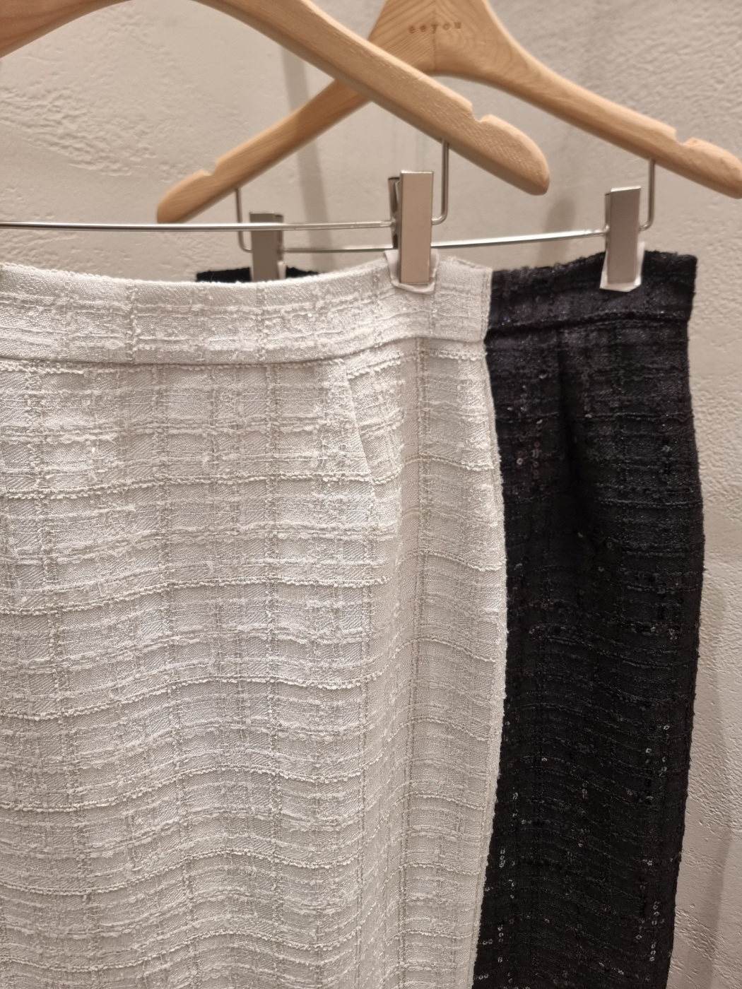 ツイードスパンコールスリットロングスカート | 詳細画像17