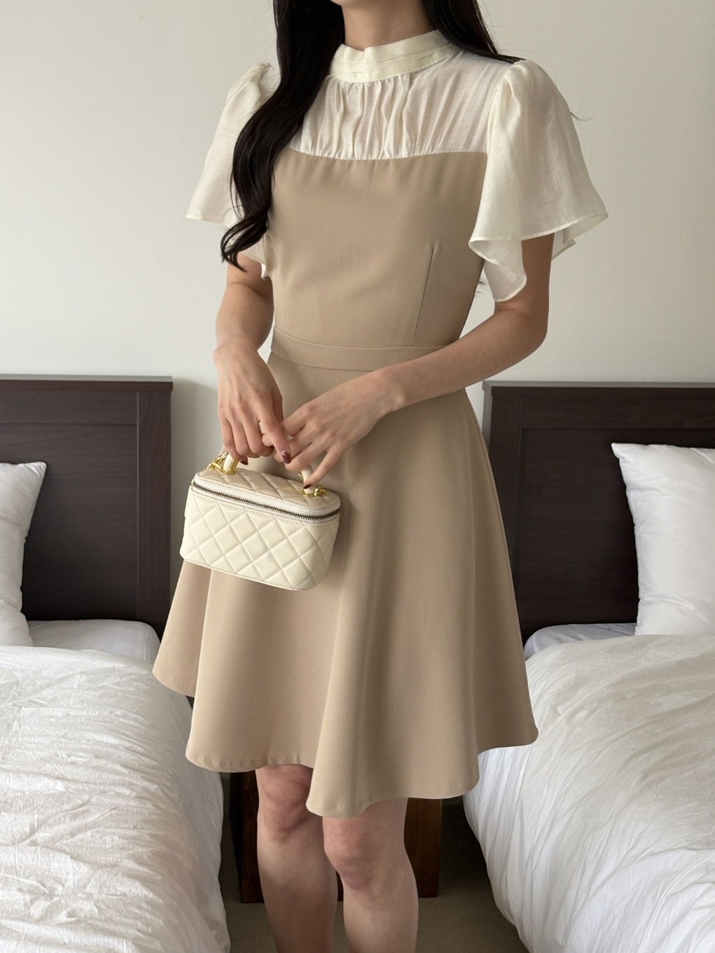 半袖フレアワンピース | 詳細画像5