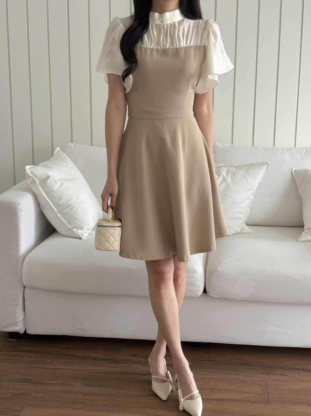 半袖フレアワンピース | 詳細画像17