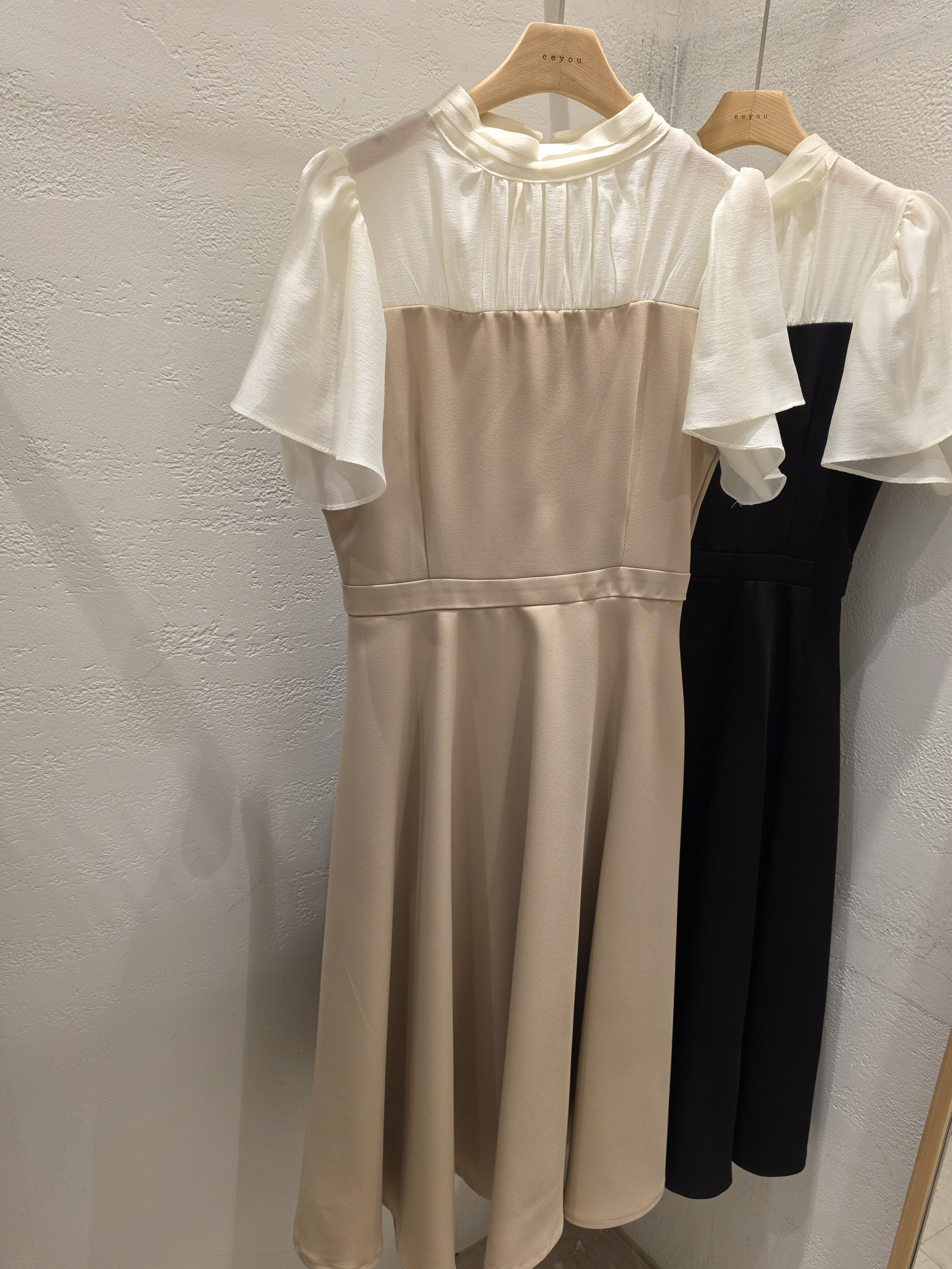 ロング半袖フレアワンピース | 詳細画像7