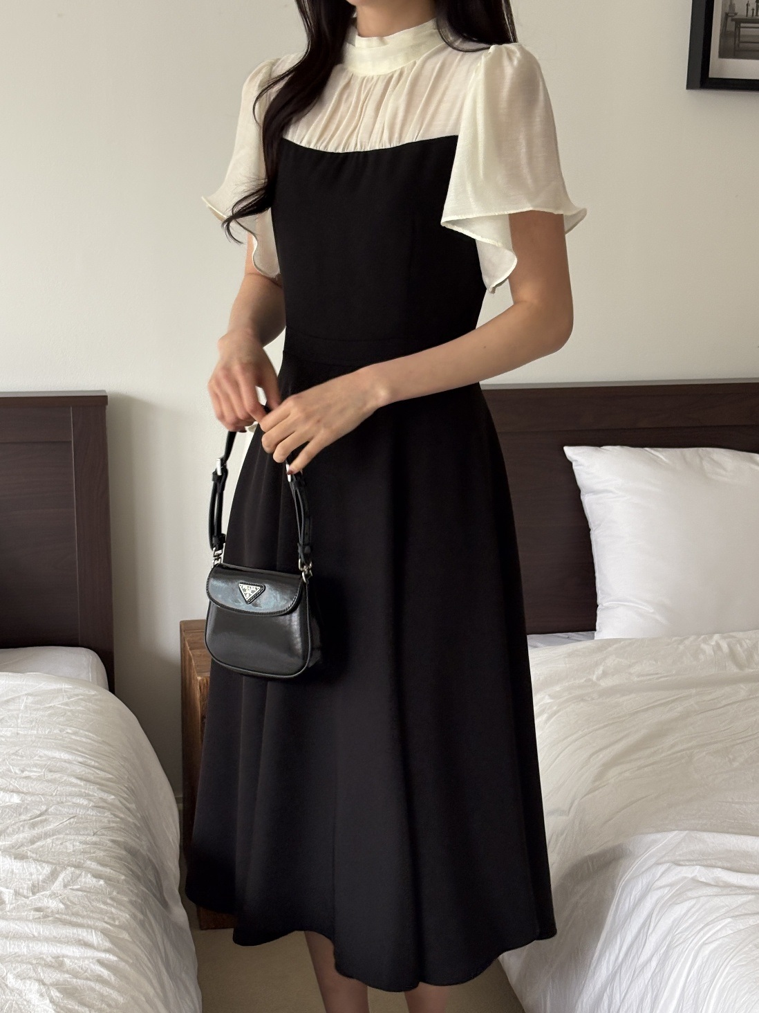 ロング半袖フレアワンピース | 詳細画像22