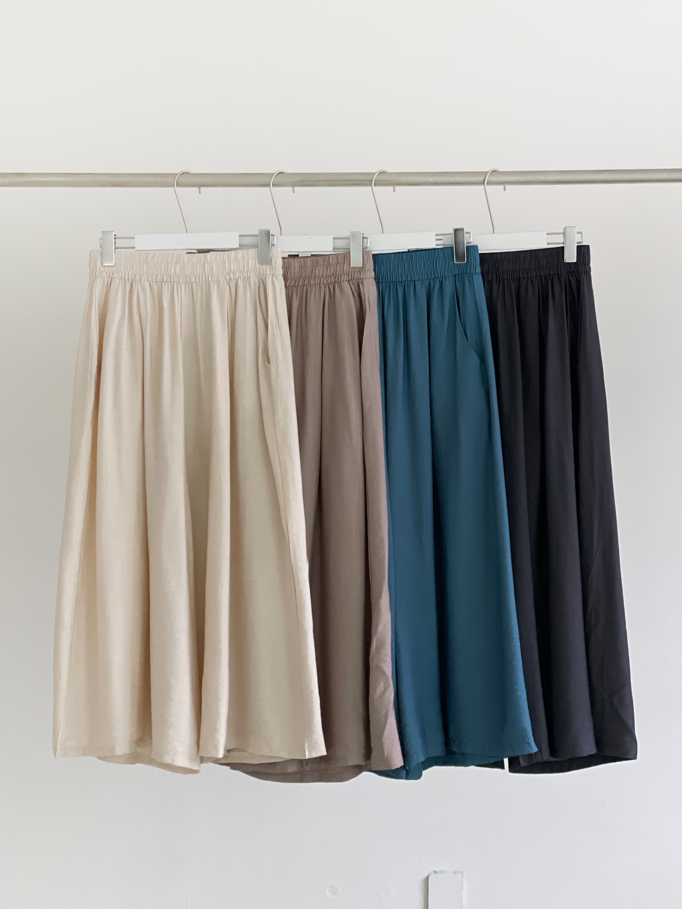 ポケットウエストゴムワイド8分丈パンツ | 詳細画像18