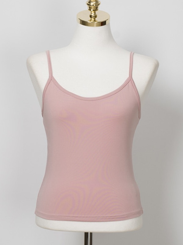 シフォンVネックフリルラップリンクルウエストゴムパフスリーブ長袖フレアAラインミニワンピースキャミソールセットストラップ付 | 詳細画像7