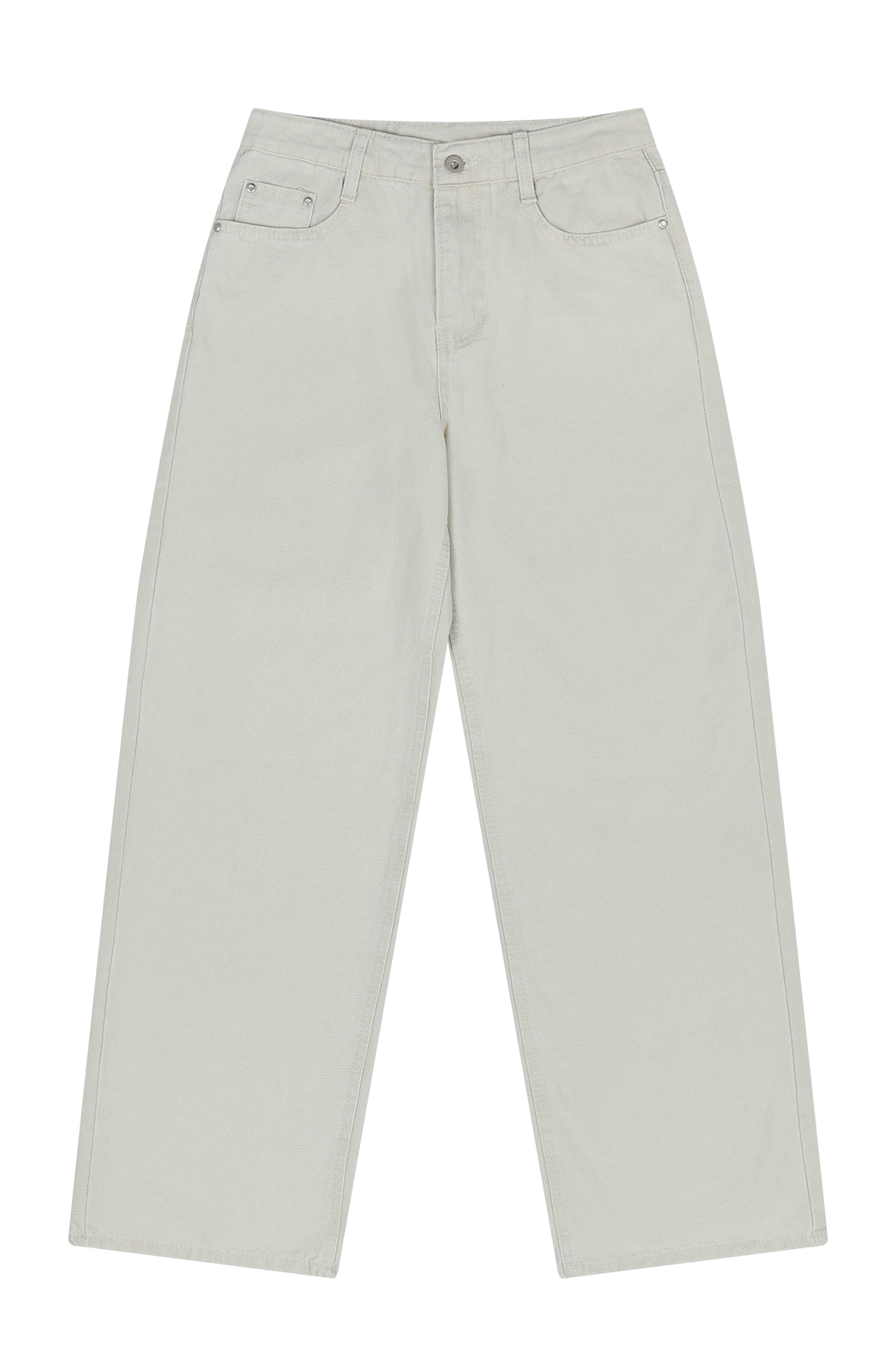 コットンアジャストベーシックワイド無地デニムパンツオールシーズン | 詳細画像21