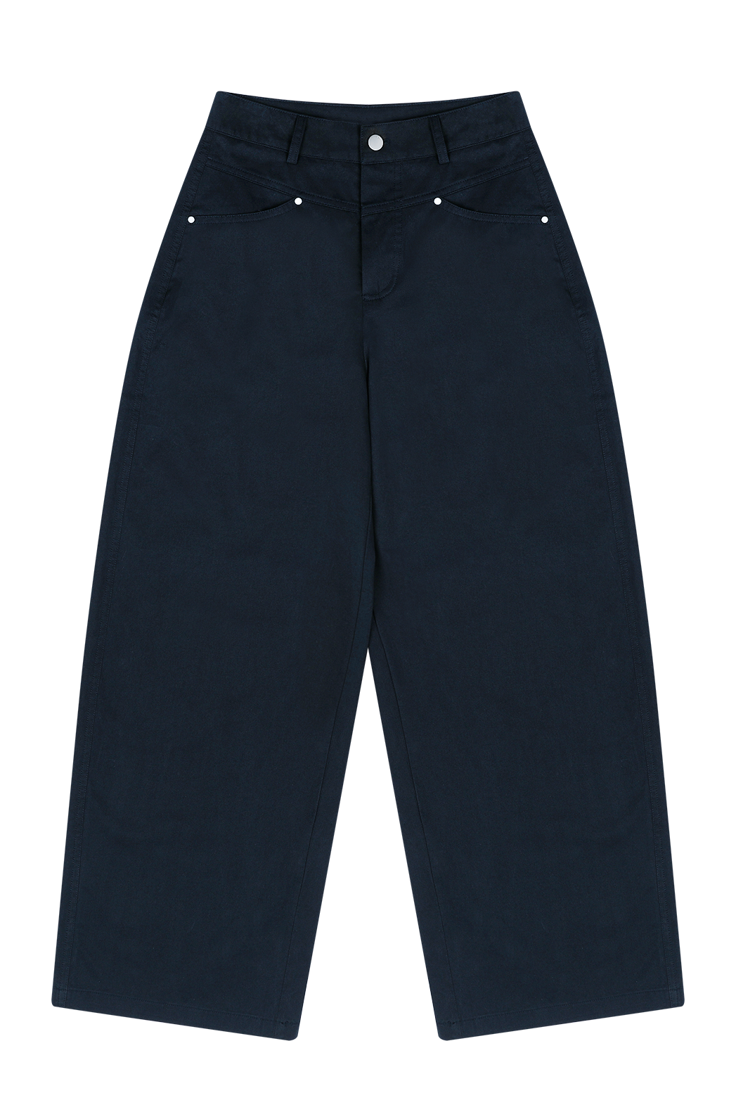 コットンベーシックワイド無地パンツSS | 詳細画像31