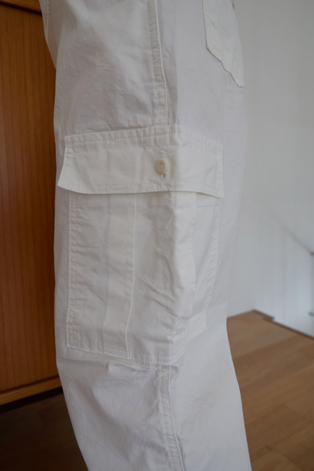 コットンアジャストベーシックワイド無地パンツSS | 詳細画像21