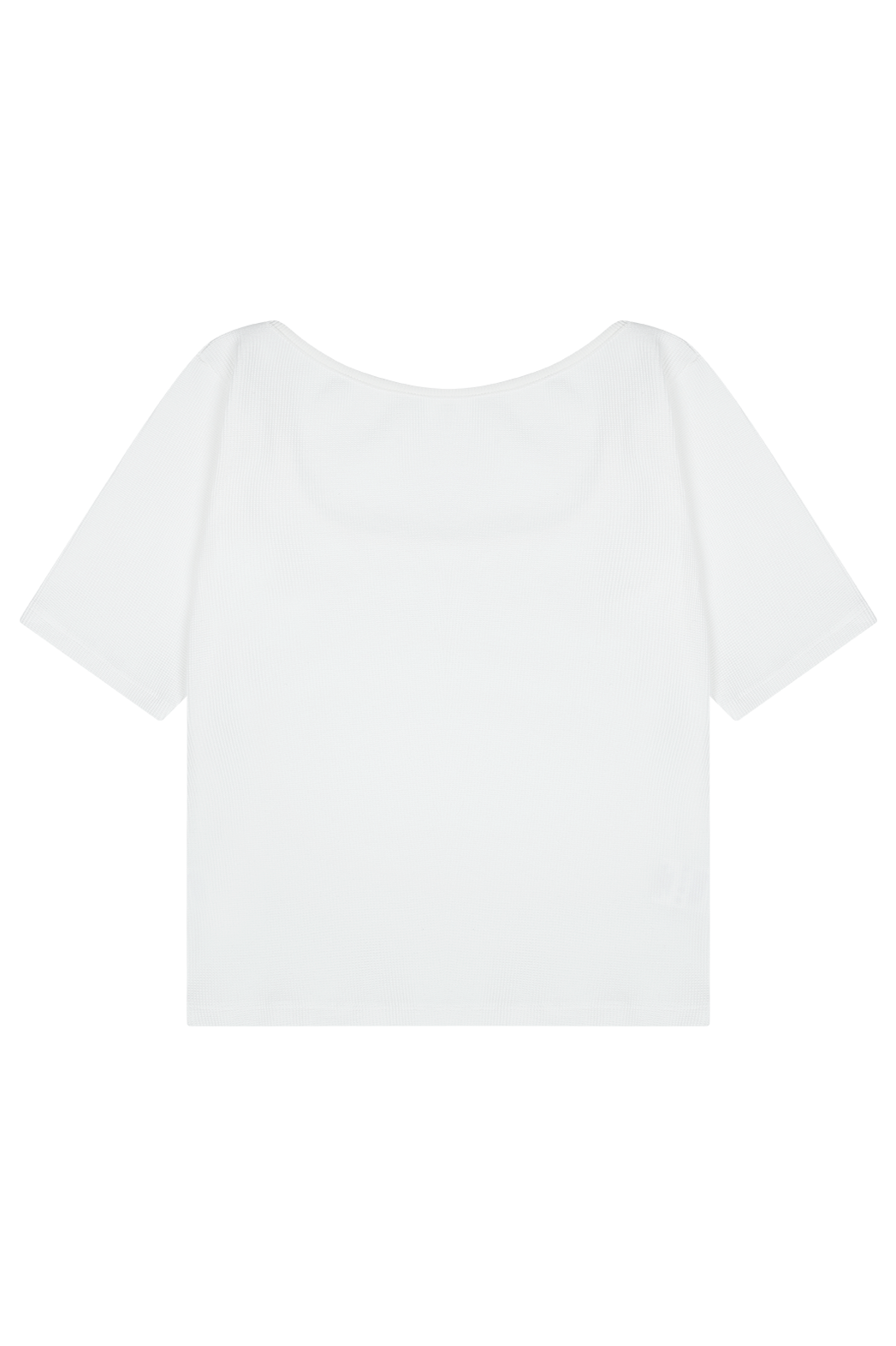 コットンスリムセミクロップド無地TシャツSS | 詳細画像23