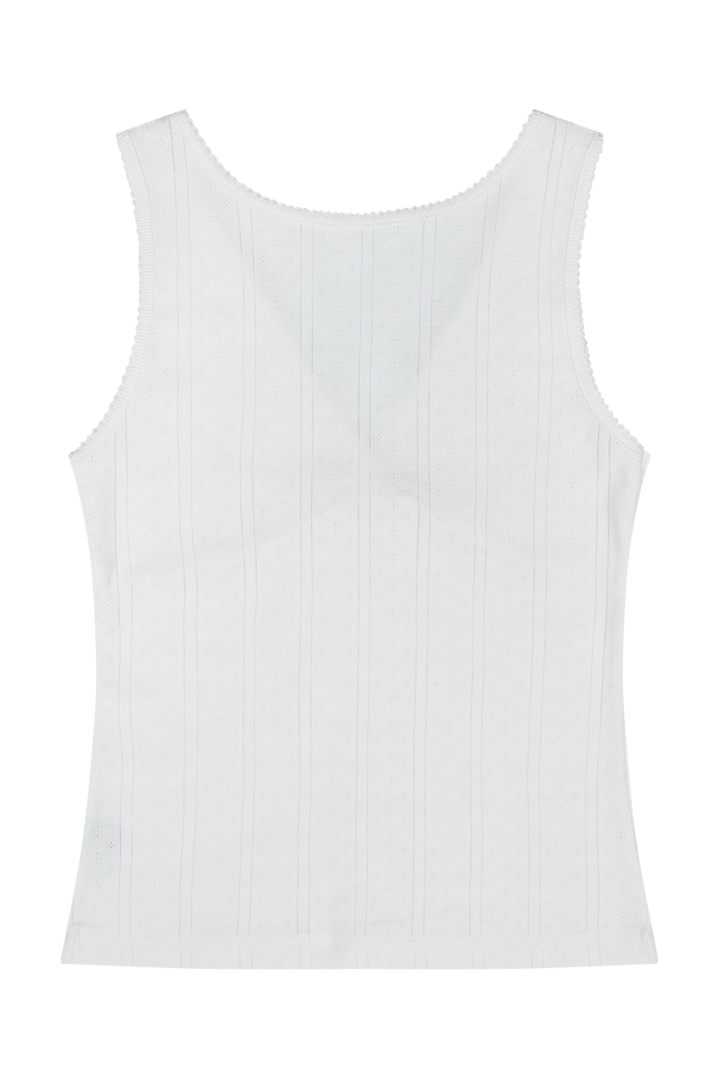 コットンVネックベーシッククロップドレースノースリーブSS | 詳細画像30