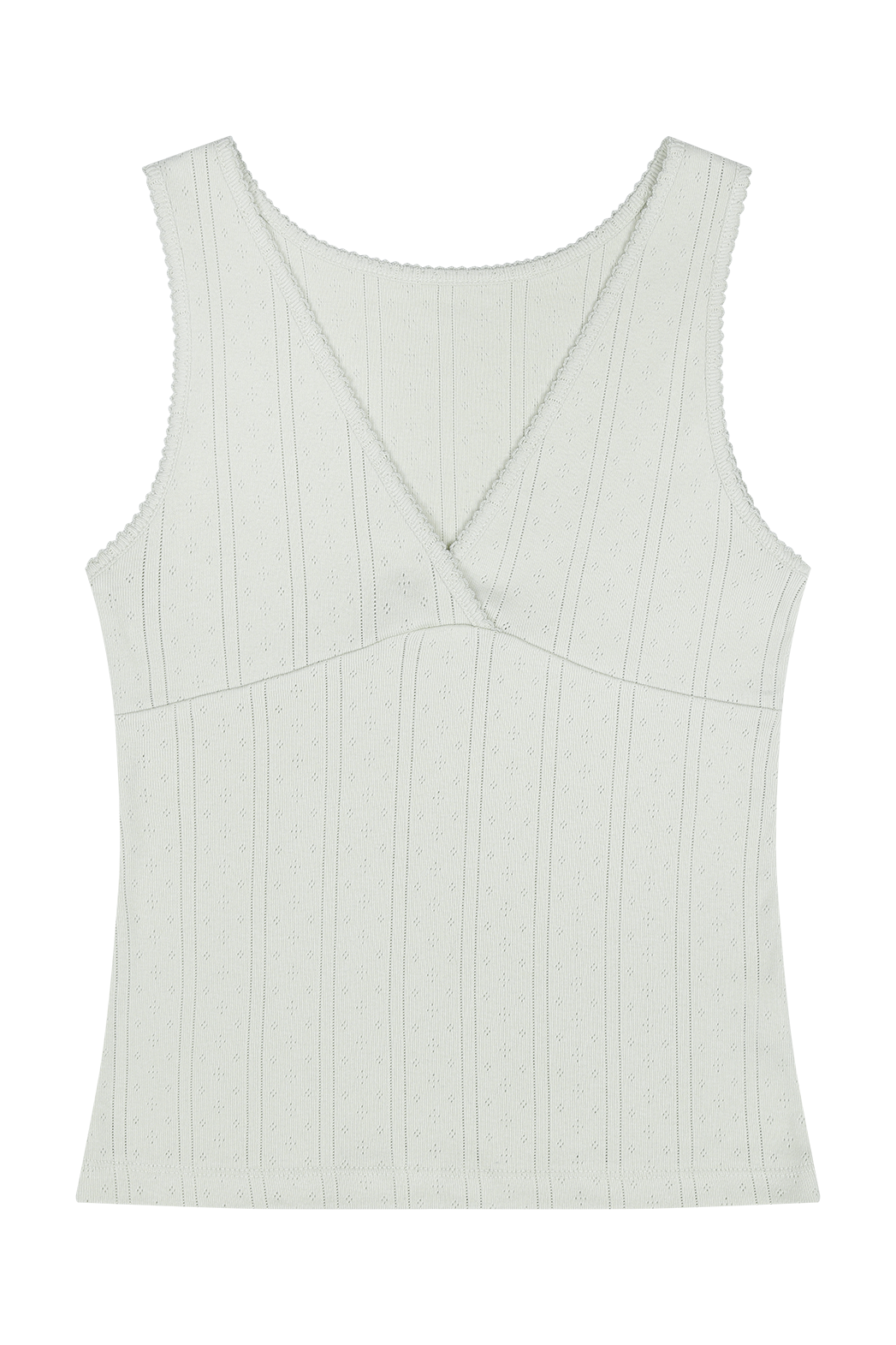 コットンVネックベーシッククロップドレースノースリーブSS | 詳細画像31