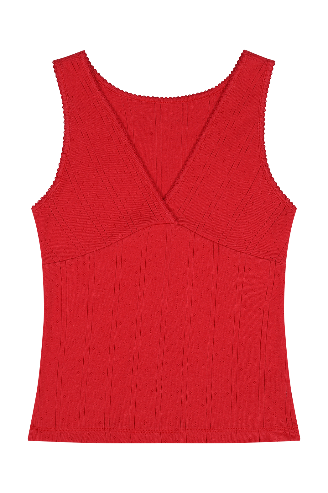 コットンVネックベーシッククロップドレースノースリーブSS | 詳細画像32