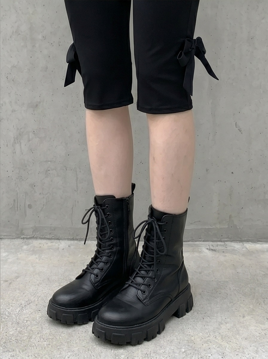 ウエストゴムスリムバミューダ5分丈ショートパンツ | 詳細画像7