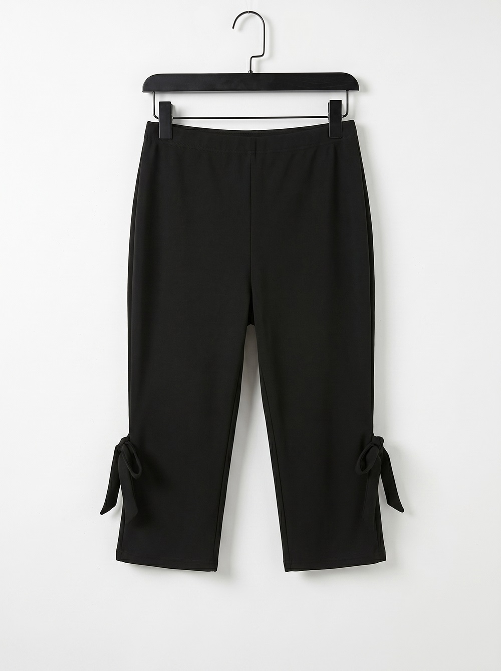 ウエストゴムスリムバミューダ5分丈ショートパンツ | 詳細画像11