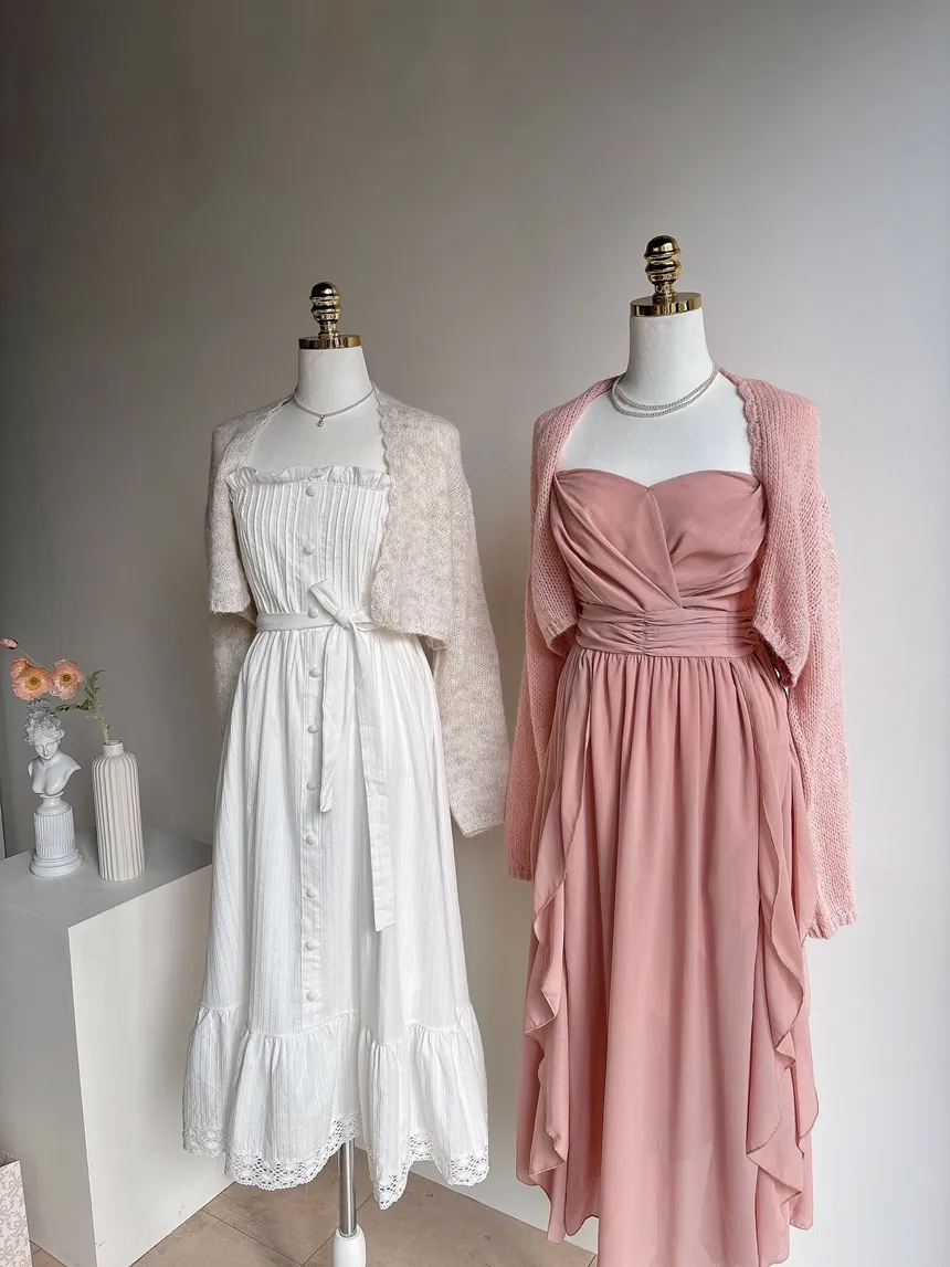 ギャザーフリルティアードフレアロングスカート | mirangmirang | 詳細画像13