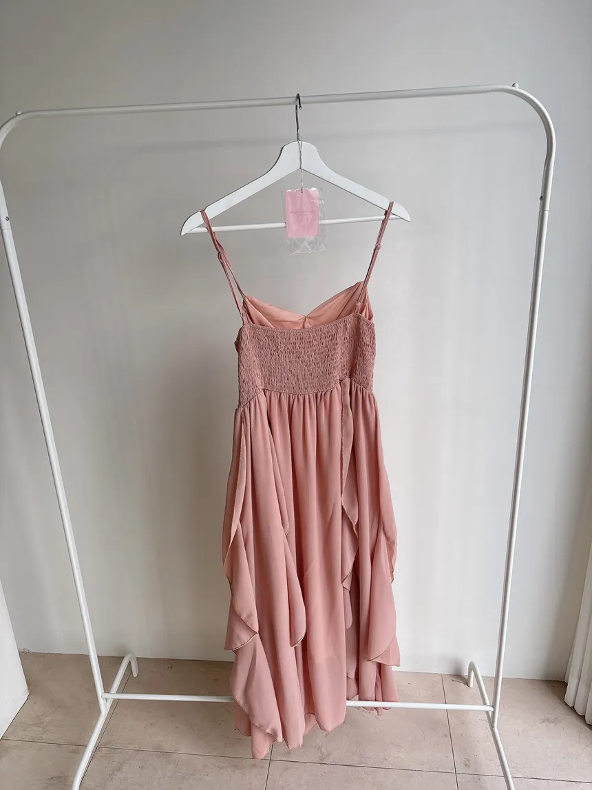 ギャザーフリルティアードフレアロングスカート | mirangmirang | 詳細画像24