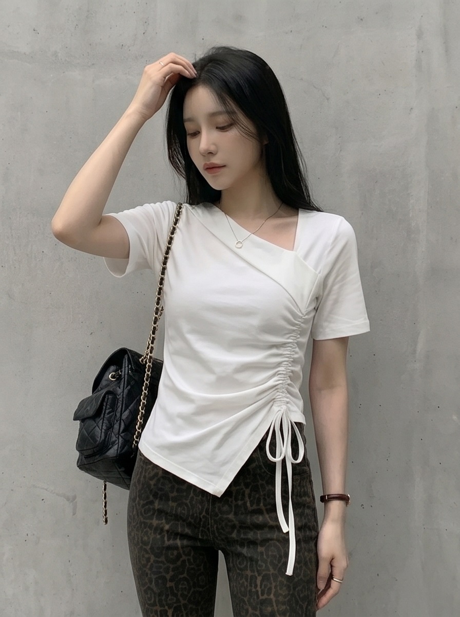 ポケットスリムブーツカットレオパードパンツ | 詳細画像7