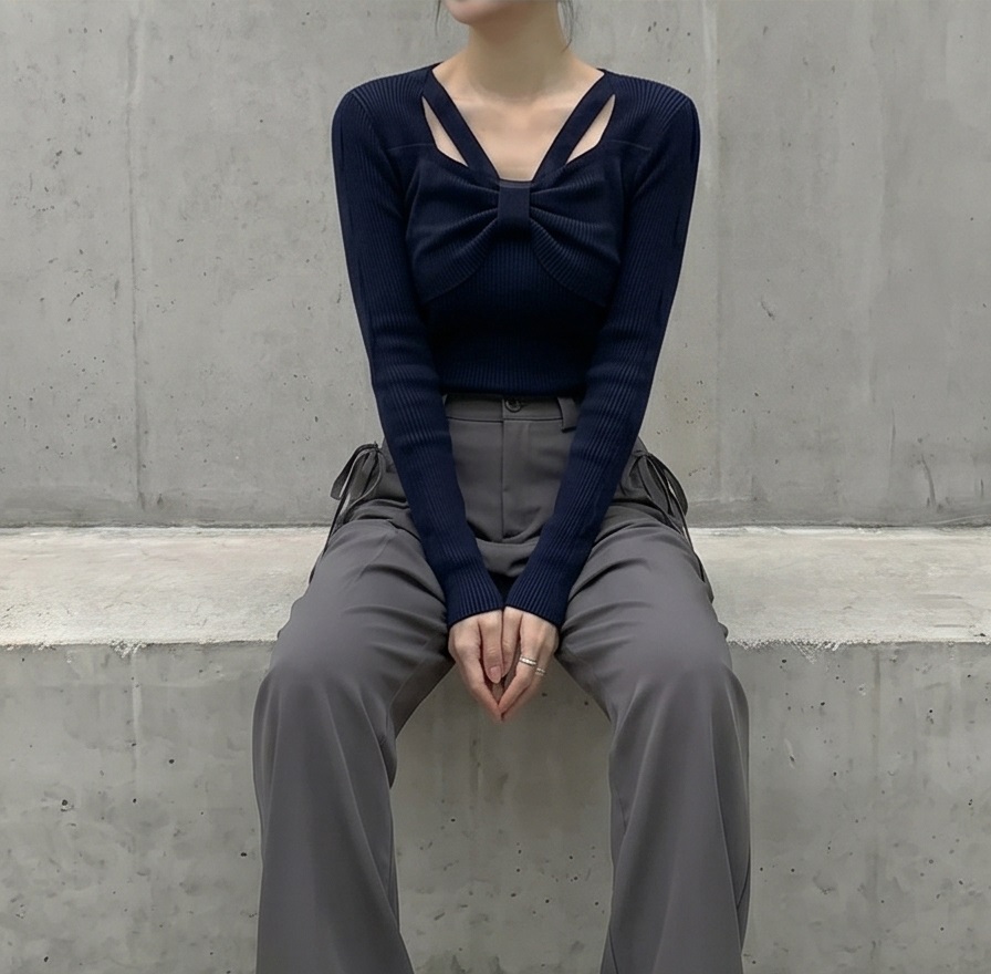 ポケットハイウエストツータックワイドスラックス | 詳細画像26