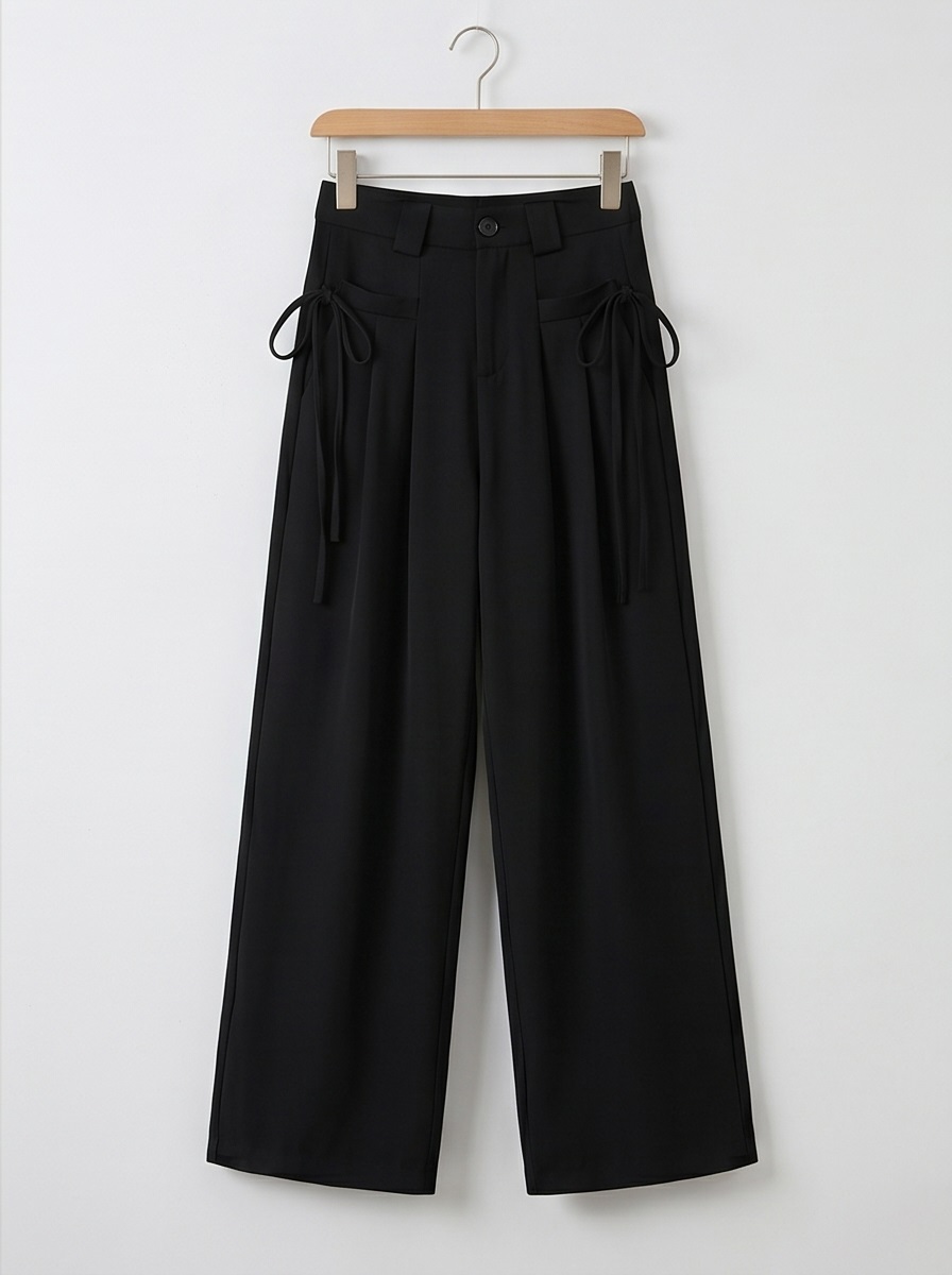 ポケットハイウエストツータックワイドスラックス | 詳細画像28