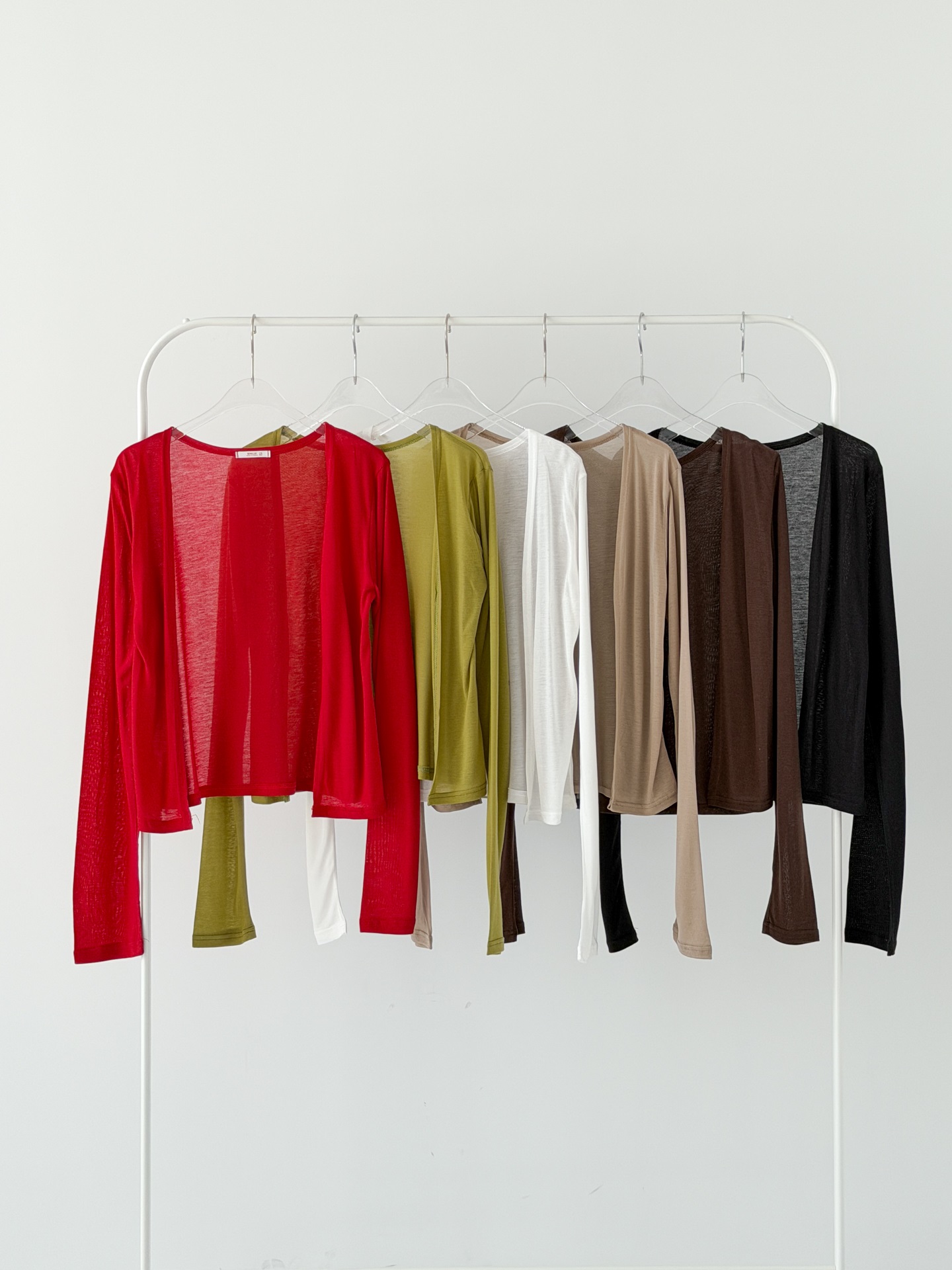 スリム長袖カーディガン | 詳細画像3