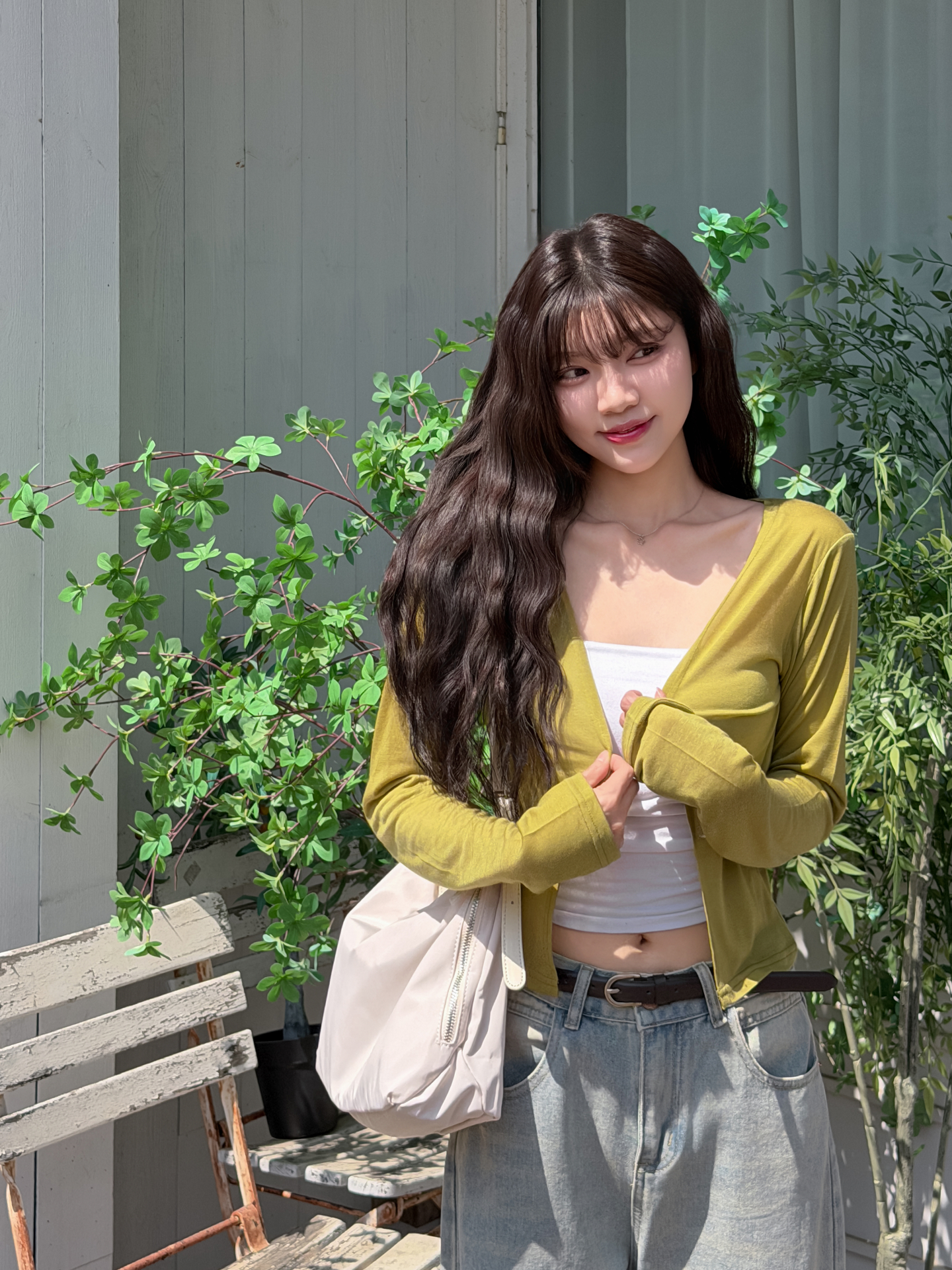 スリム長袖カーディガン | 詳細画像2