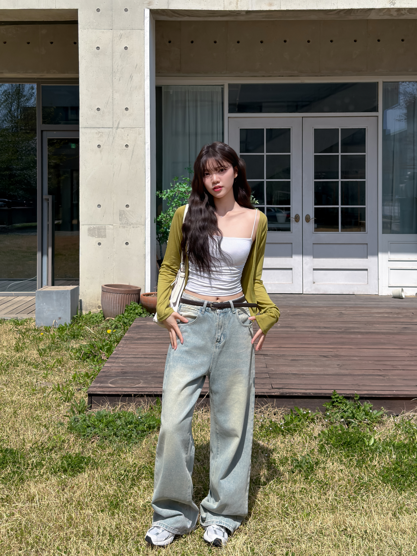 スリム長袖カーディガン | 詳細画像14