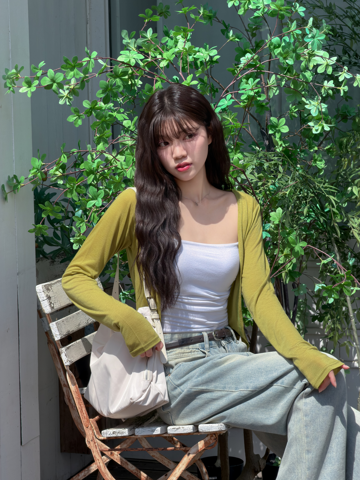 スリム長袖カーディガン | 詳細画像15