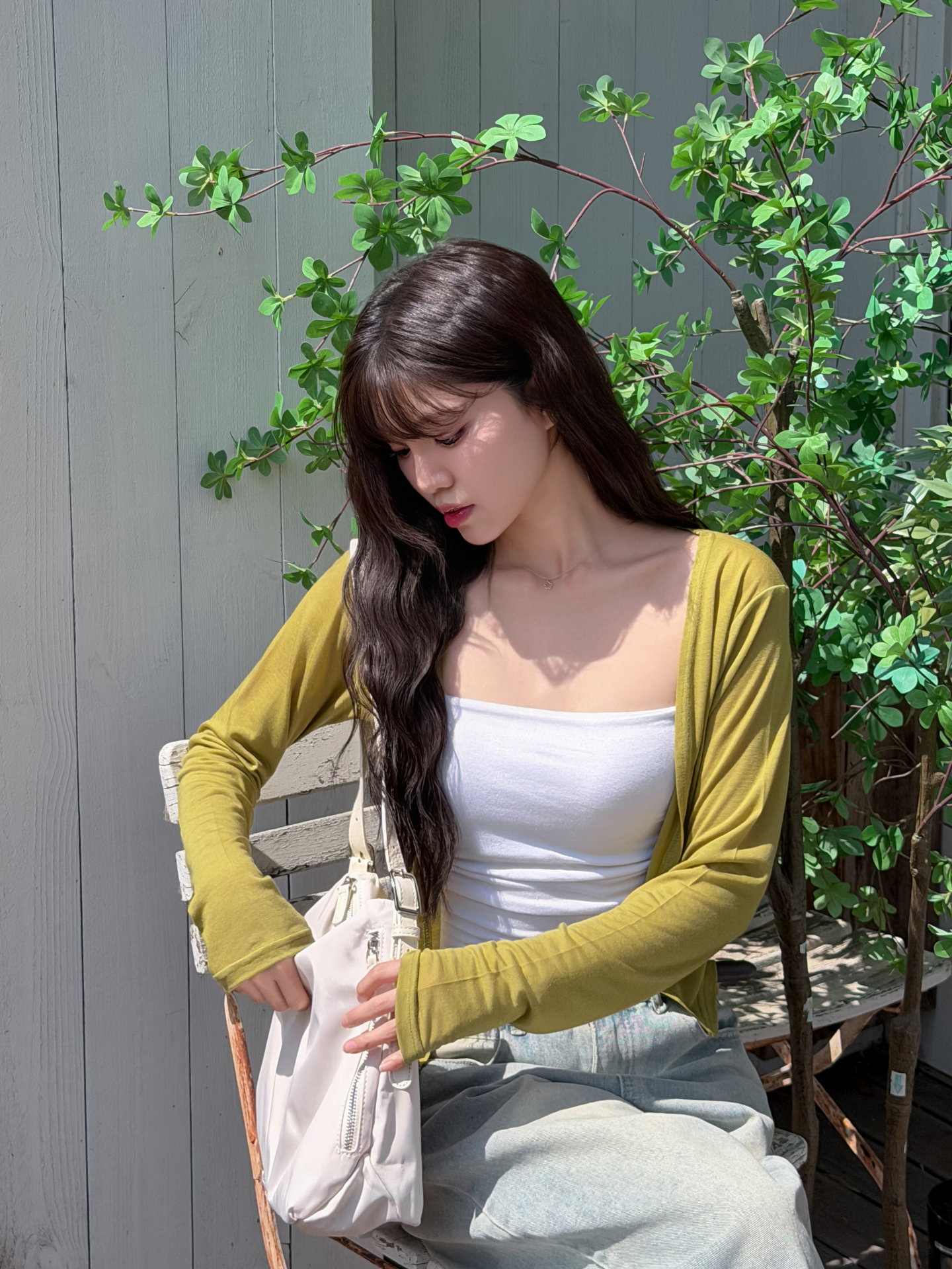 スリム長袖カーディガン | 詳細画像11