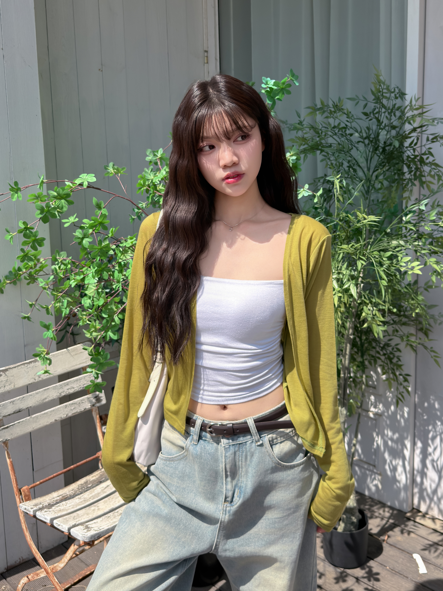 スリム長袖カーディガン | 詳細画像4