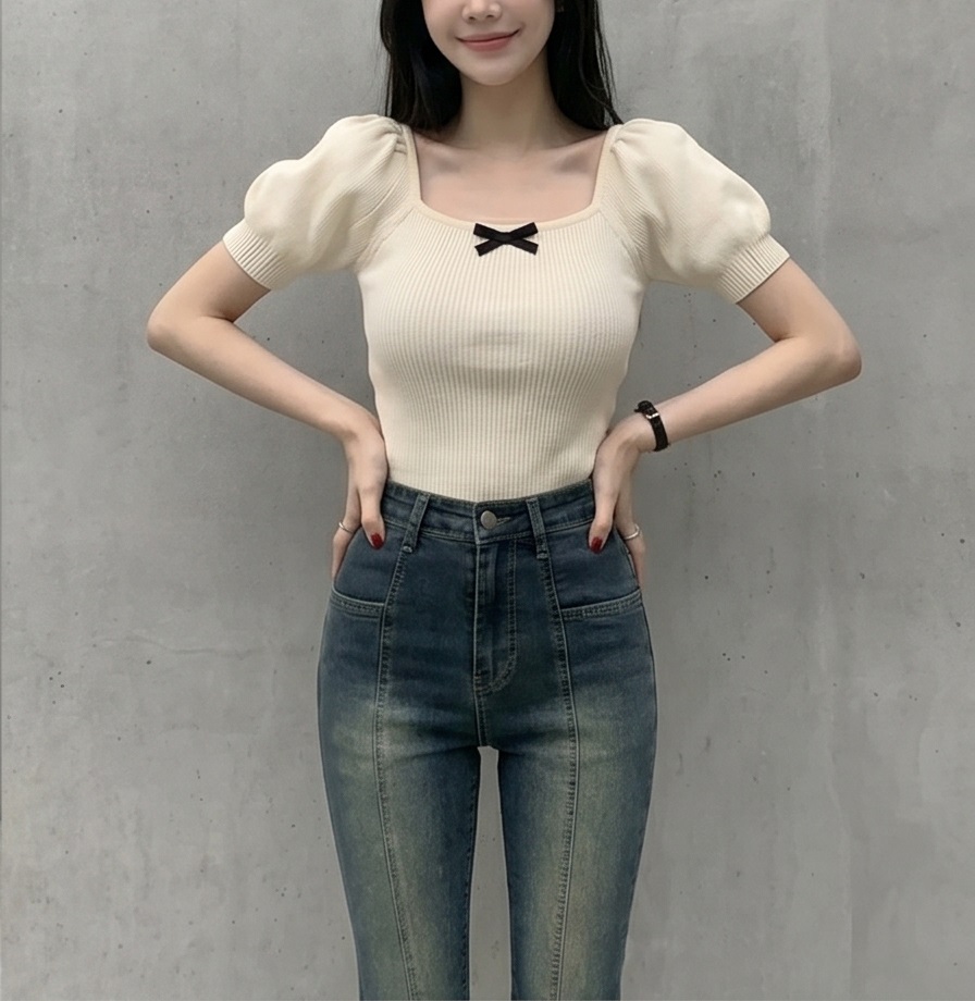 ウォッシングラインスリムデニムパンツ | 詳細画像3