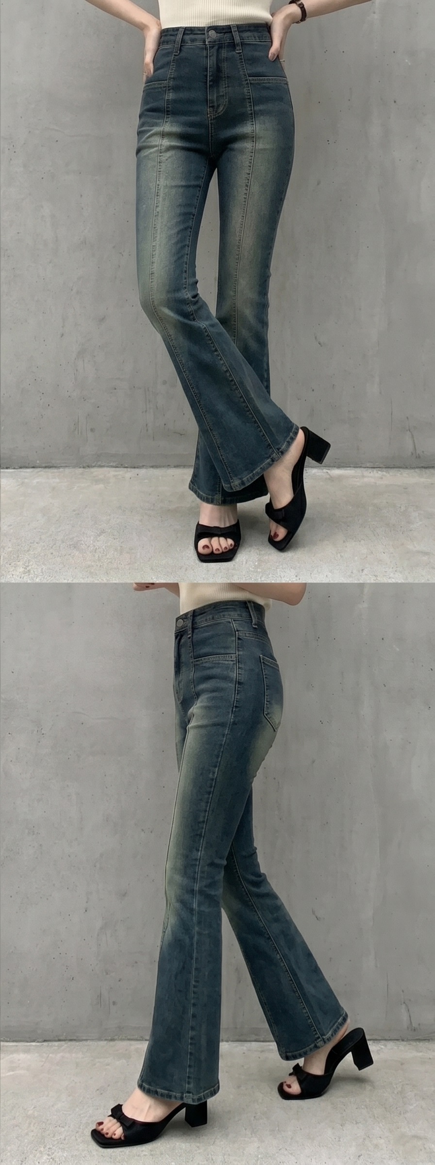 ウォッシングラインスリムデニムパンツ | 詳細画像8