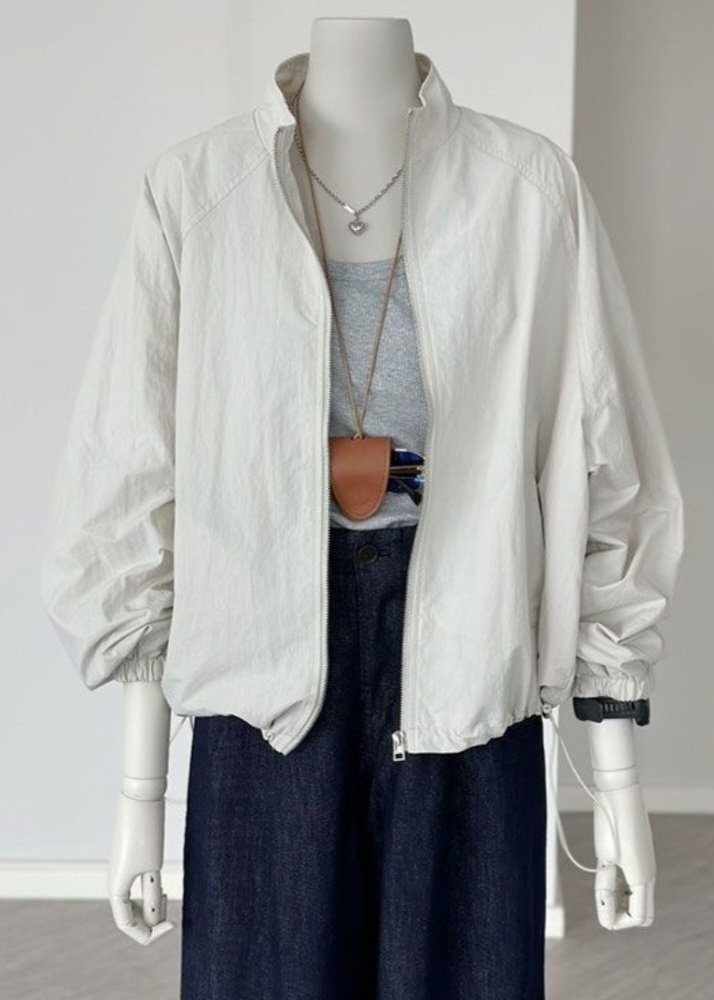 ジップアップポケットルーズ長袖ジャンパー | 詳細画像15