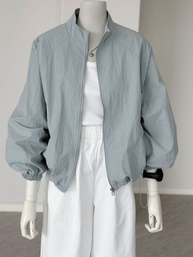 ジップアップポケットルーズ長袖ジャンパー | 詳細画像16