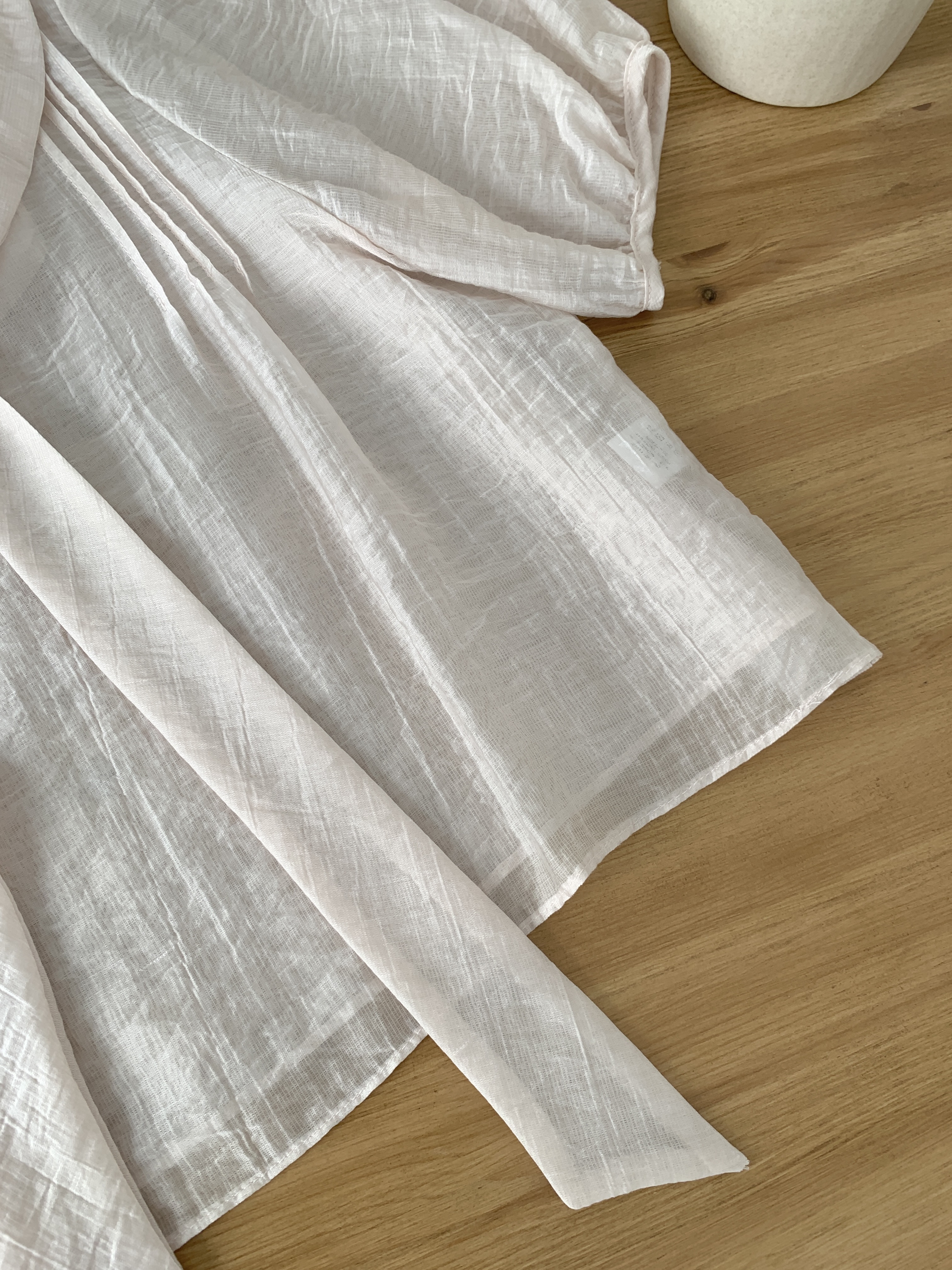 シフォンシースルーボウタイベーシック半袖ブラウス | 詳細画像21