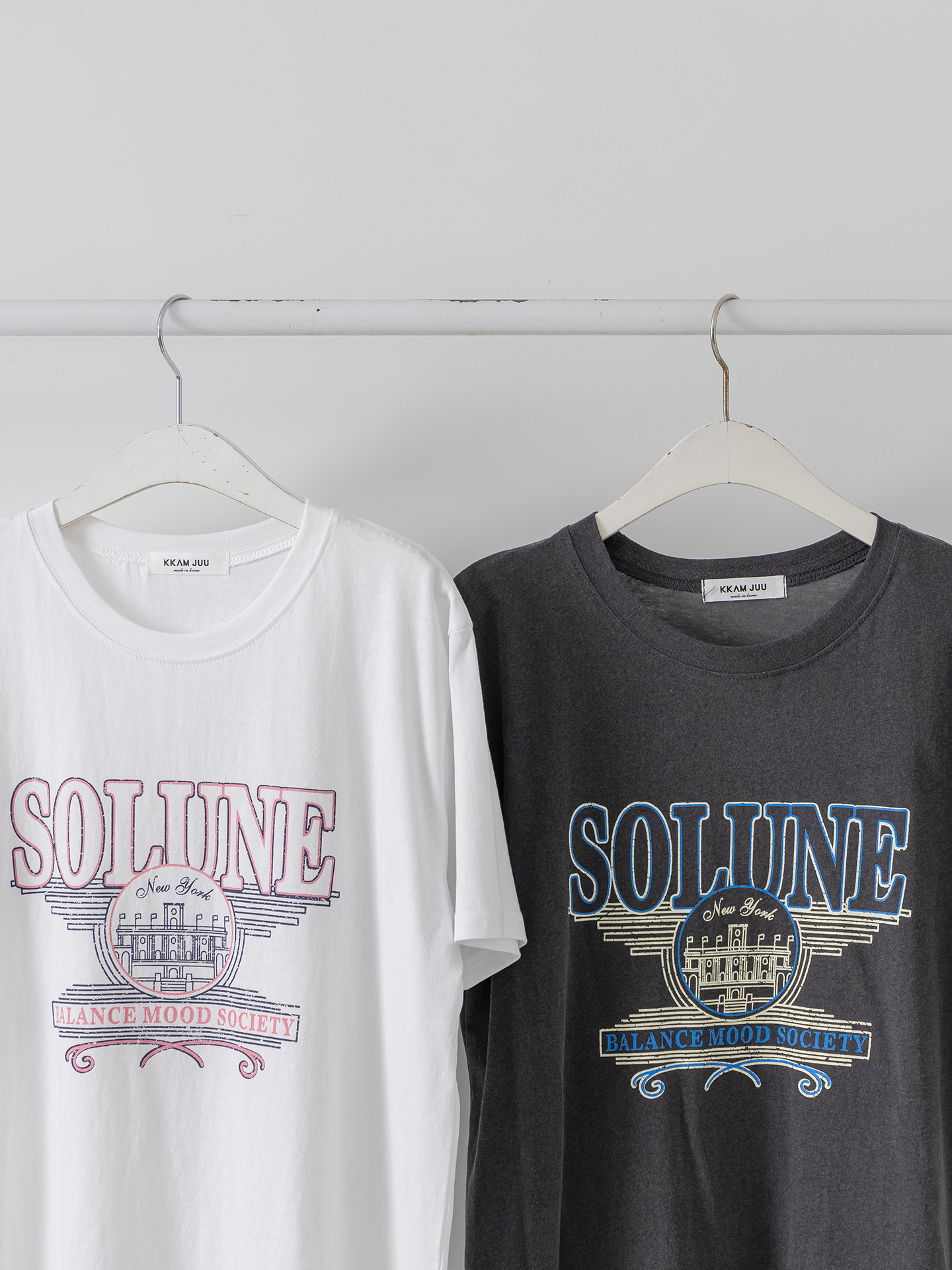ラウンドネックベーシック半袖ロゴTシャツ | 詳細画像18