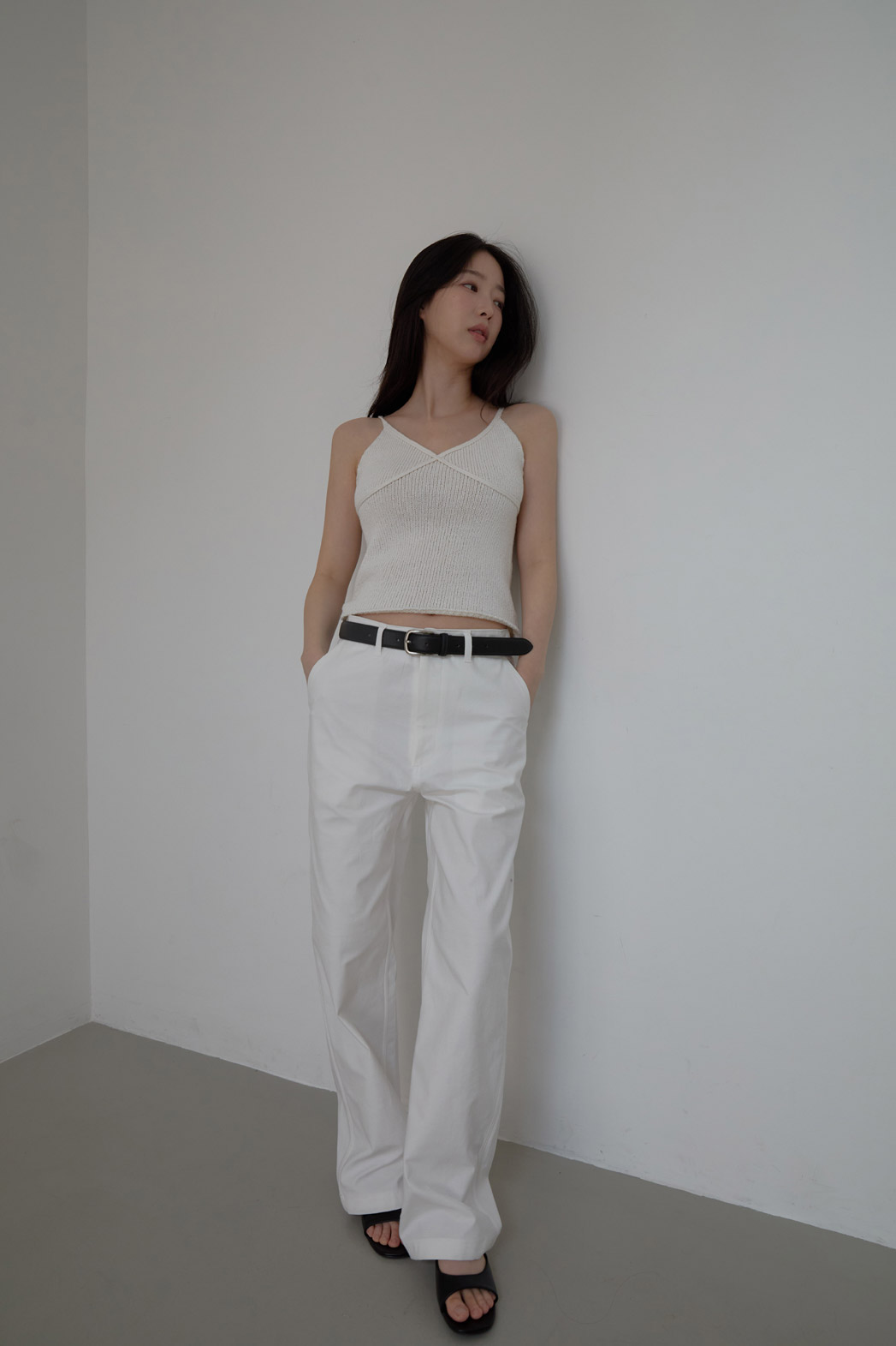 レザーベルト無地ベルトポーチ付オールシーズン | 詳細画像3