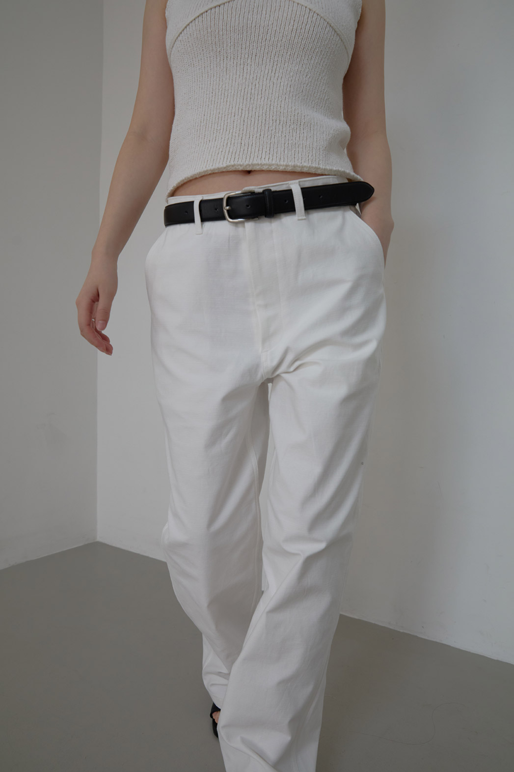 レザーベルト無地ベルトポーチ付オールシーズン | 詳細画像5