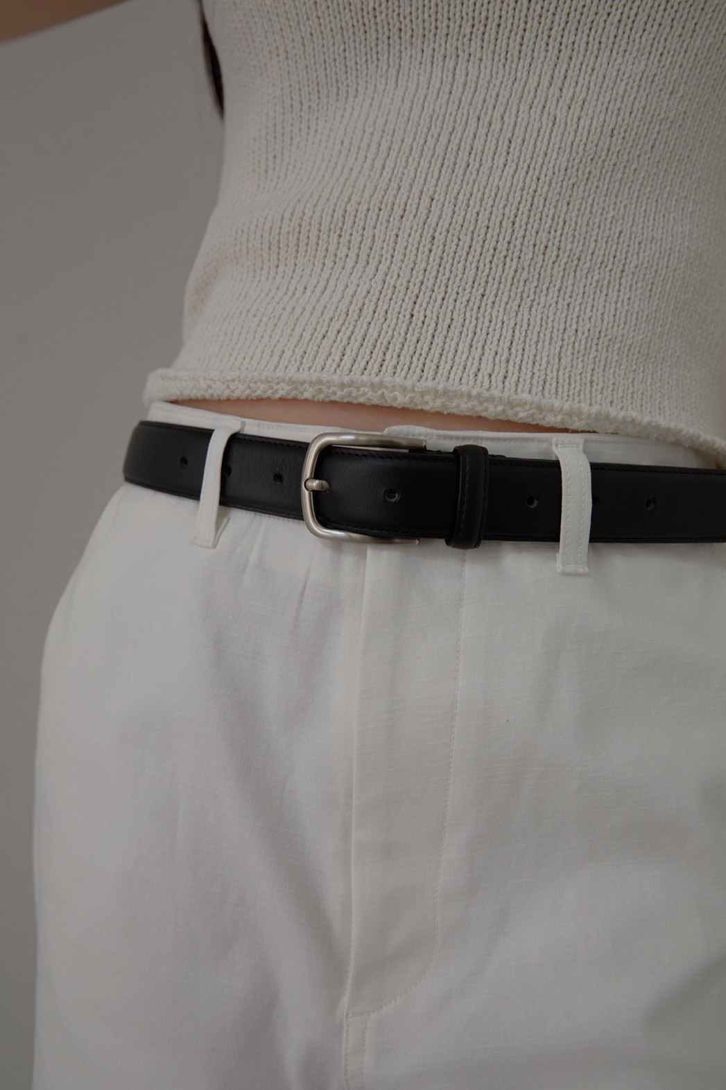 レザーベルト無地ベルトポーチ付オールシーズン | 詳細画像11