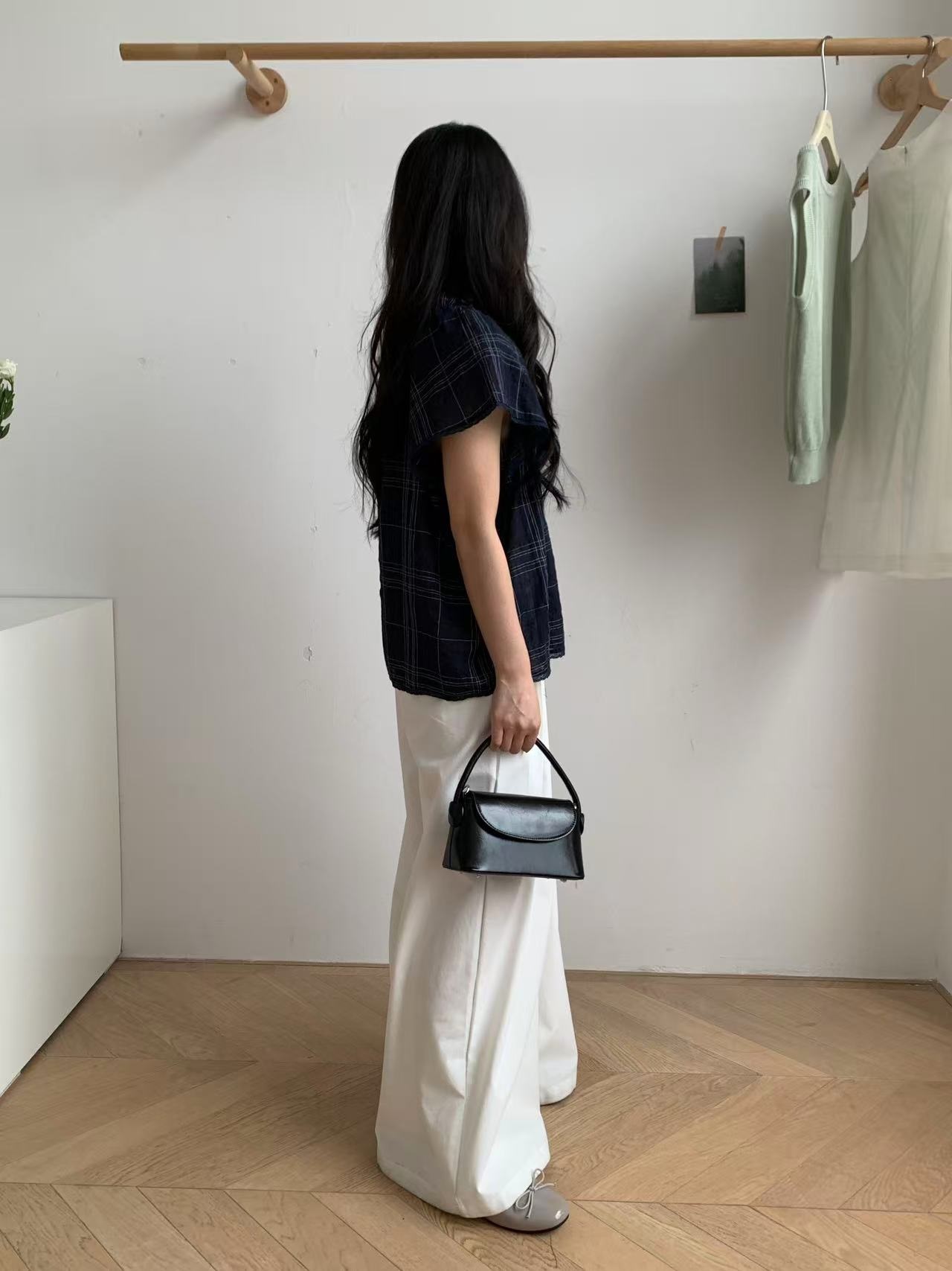 レザー調ミニショルダーバッグストラップセット(バックルあり) | 詳細画像12