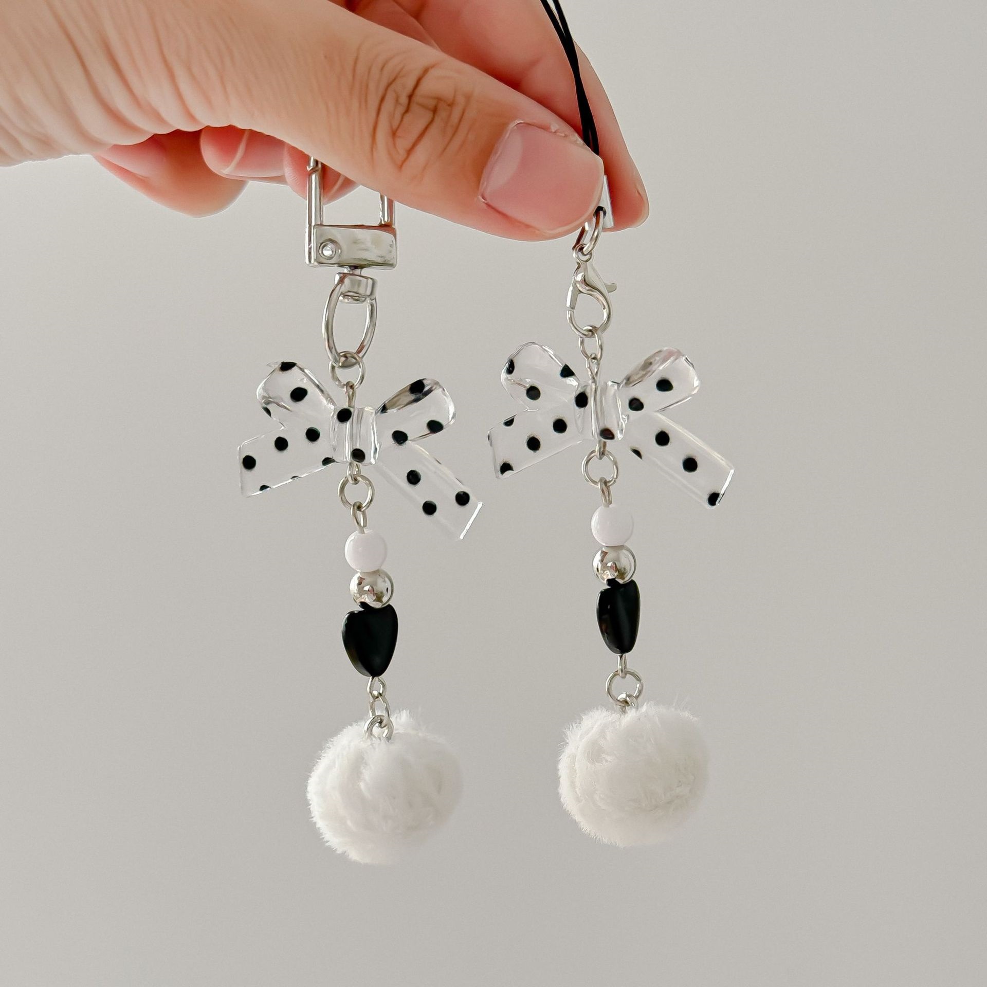 リボン(固定)ドットキーホルダー | 詳細画像4