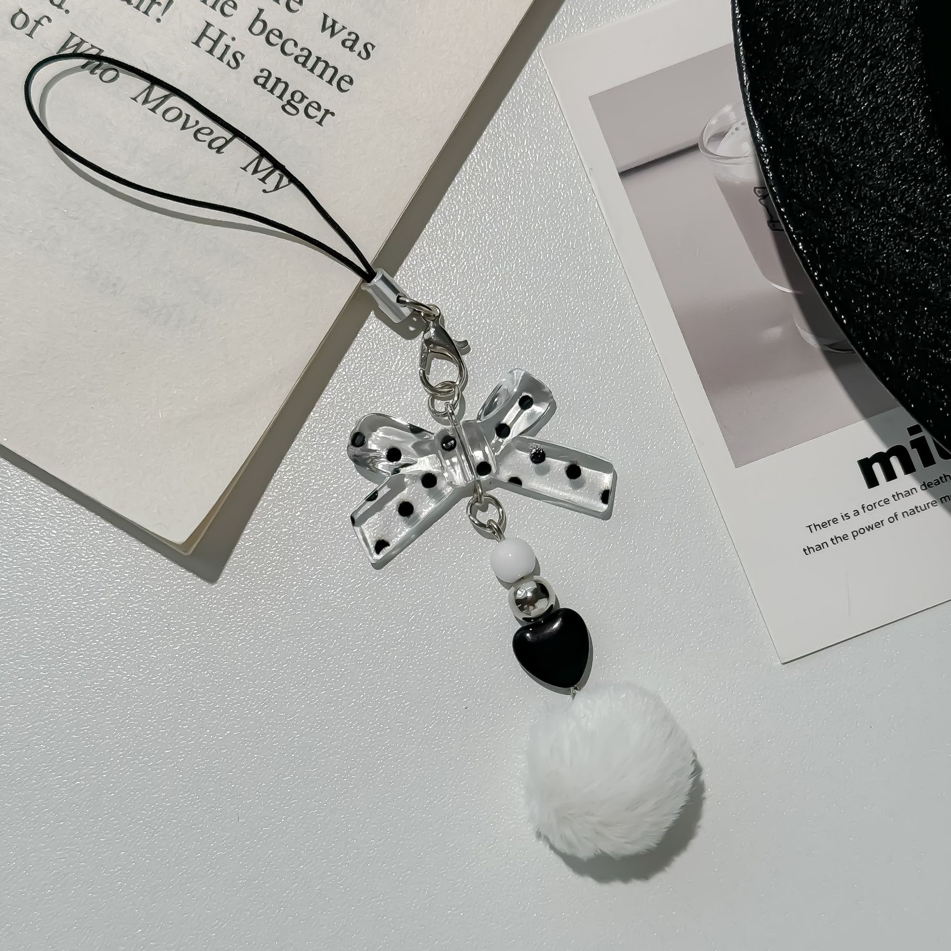 リボン(固定)ドットキーホルダー | 詳細画像5