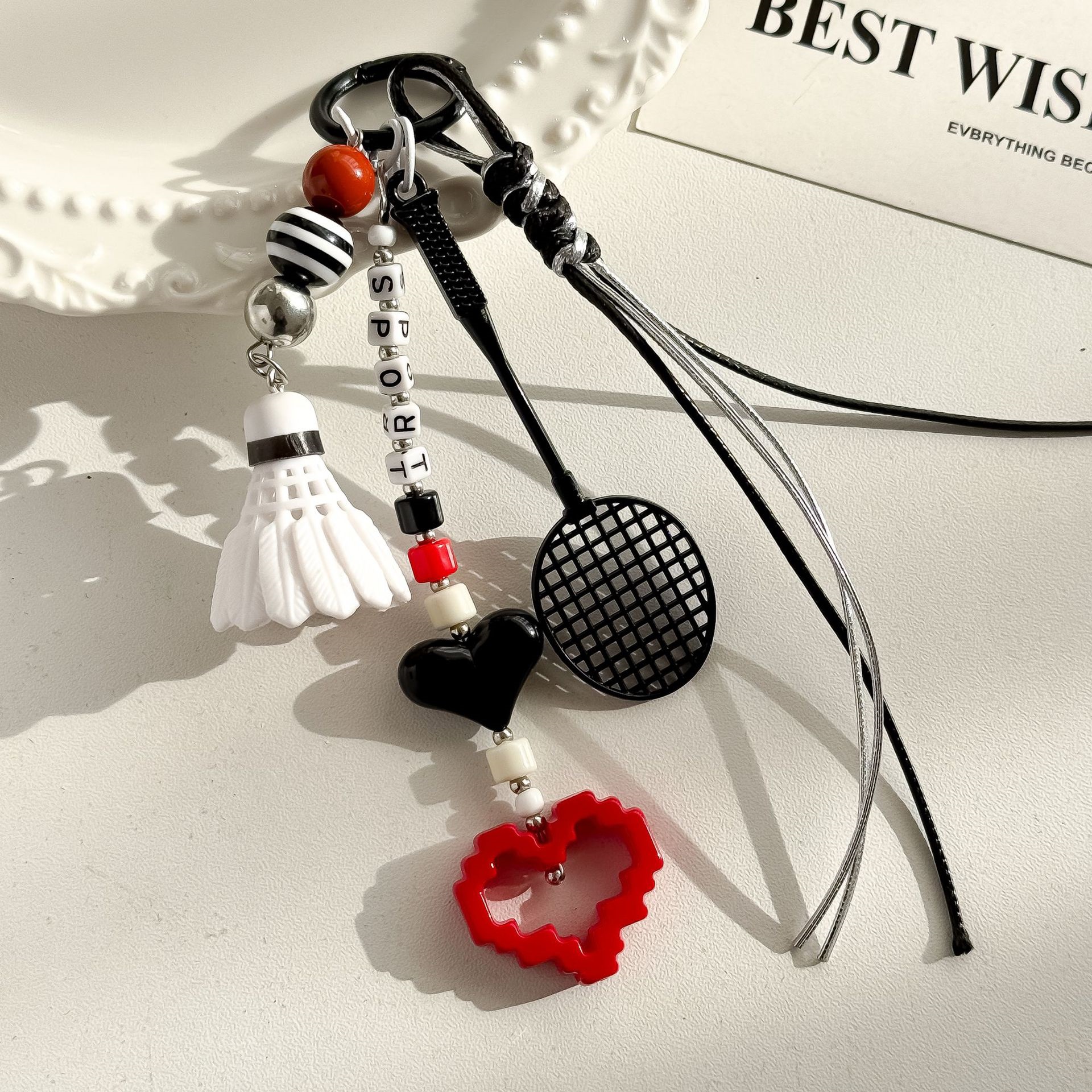 ストラップハートキーホルダー | 詳細画像4