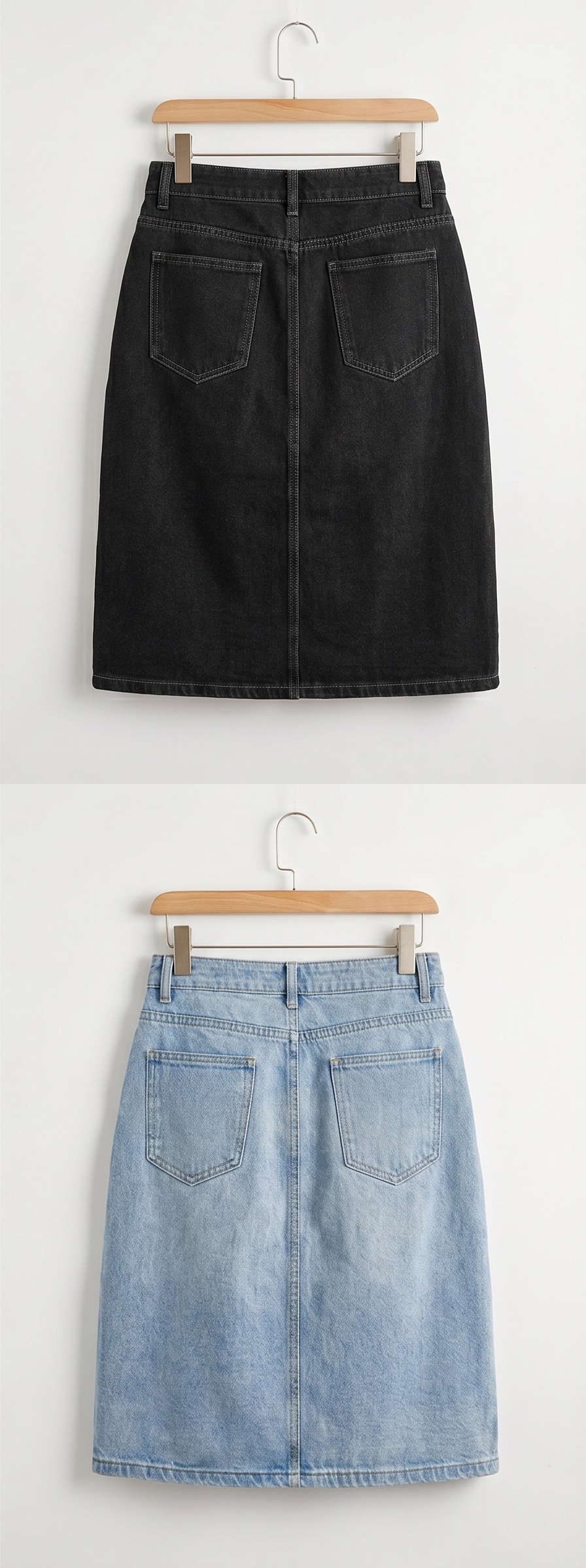 スリットミディデニムスカート | 詳細画像17