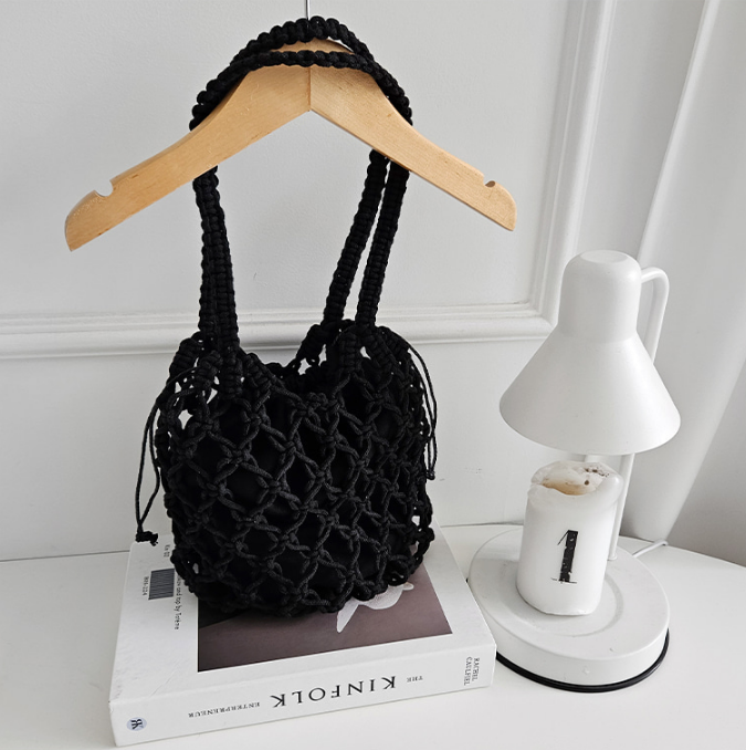 ドローストリングルーズノットトートバッグポーチ付 | 詳細画像22