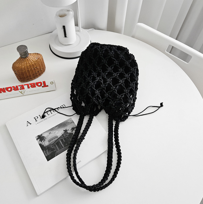 ドローストリングルーズノットトートバッグポーチ付 | 詳細画像24