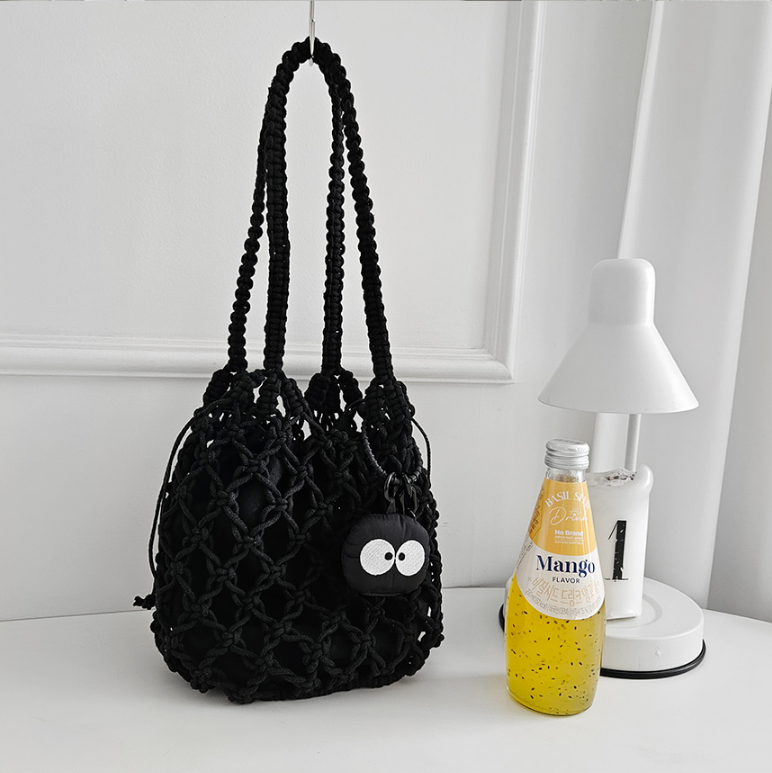 ドローストリングルーズノットトートバッグポーチ付 | 詳細画像25