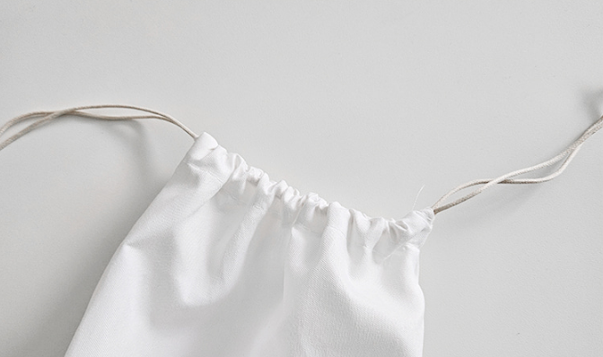 ドローストリングルーズノットトートバッグポーチ付 | 詳細画像32