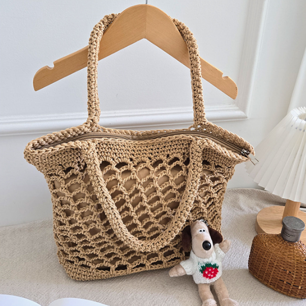 ジップアップノットトートバッグ | 詳細画像2