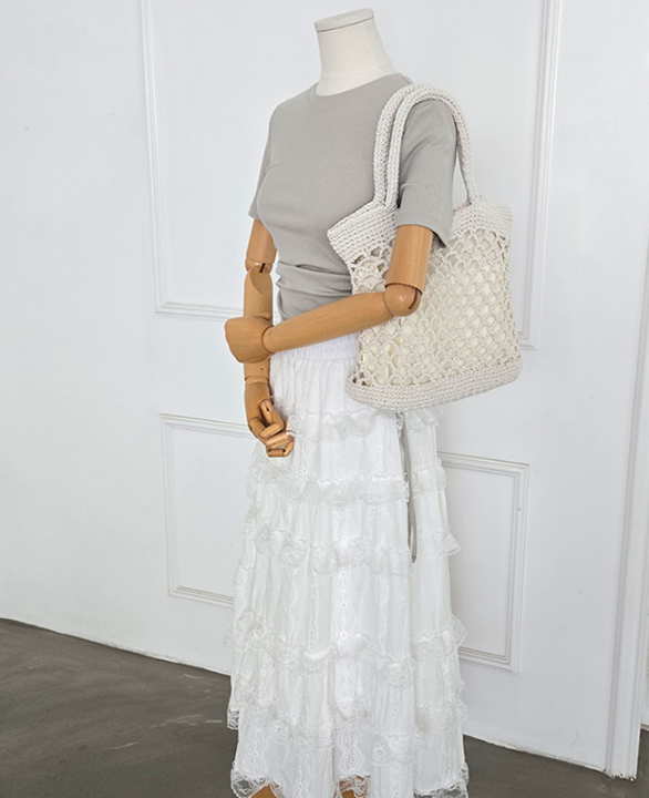 ジップアップノットトートバッグ | 詳細画像4