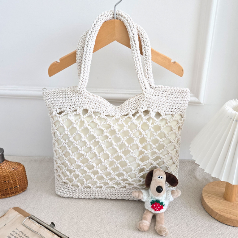 ジップアップノットトートバッグ | 詳細画像8